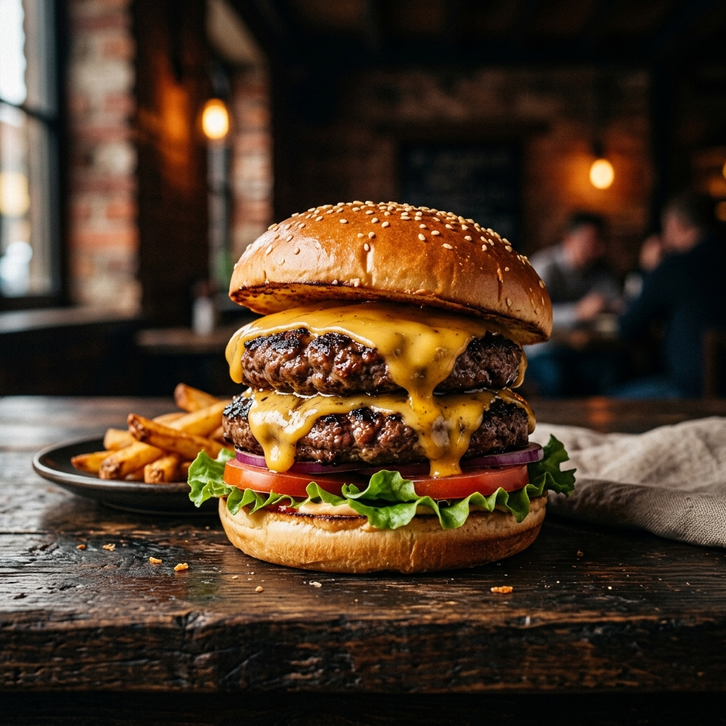Hamburguesa Doble